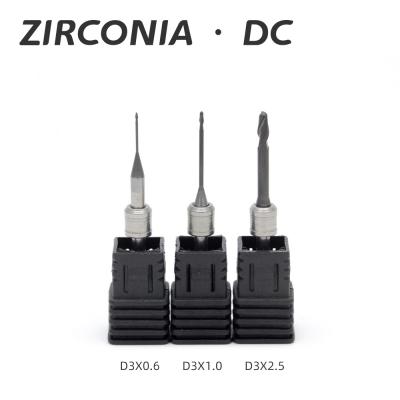 DC Coating Zirconia Milling Burs CAD CAM