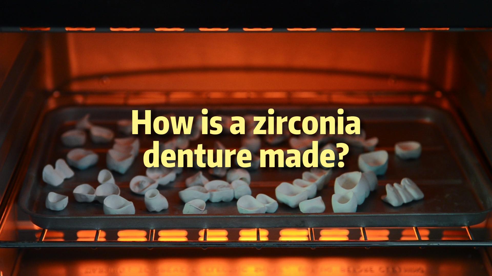 Cách sản xuất chân giả zirconia
